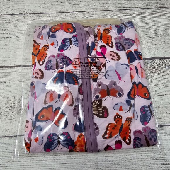 NIB Little Sleepies Butterfly Kisses Zippy Size 6-12 months - Picture 3 of 3